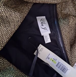 Eliza J Black and Gold Dress